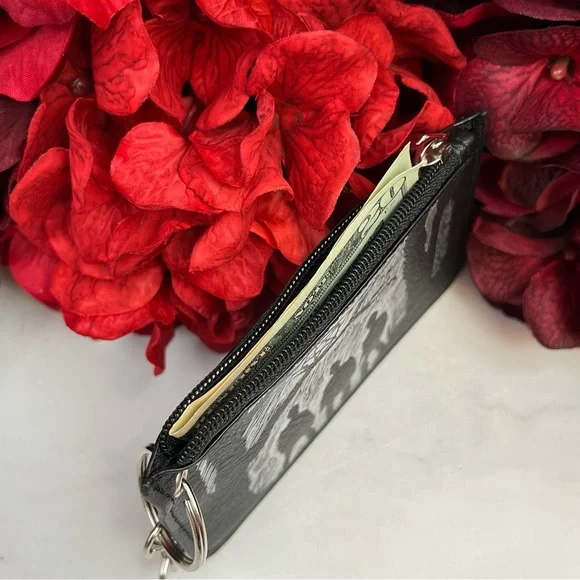 Supernatural Black Slim Zip Wallet Keychain - Picture 9 of 14